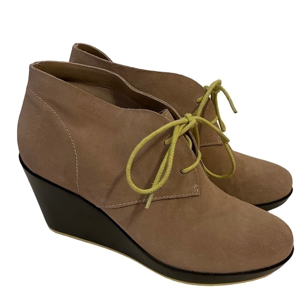 COLE HAAN Nike Air Britt Chukka Booties Wedge Shoes